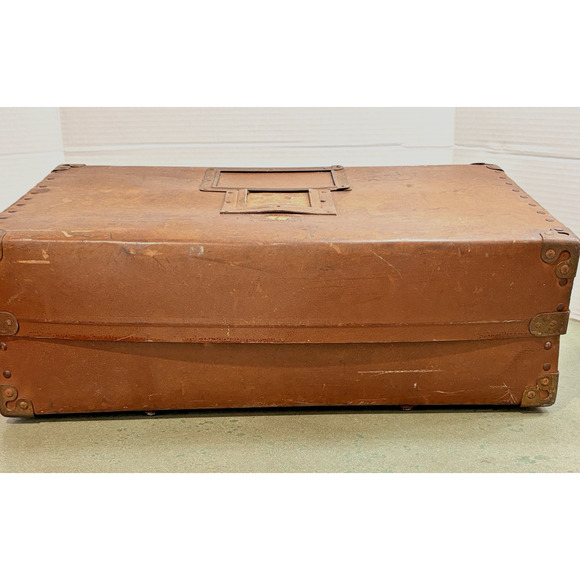 Vintage Military "LAUNDRIPAK" Mailing Laundry Hard Shell Box/Case w/ label - Picture 2 of 16